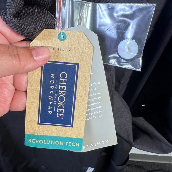 Cherokee Authentic Workwear Navy Blue Unisex Gown Size 2XL - Picture 5 of 5